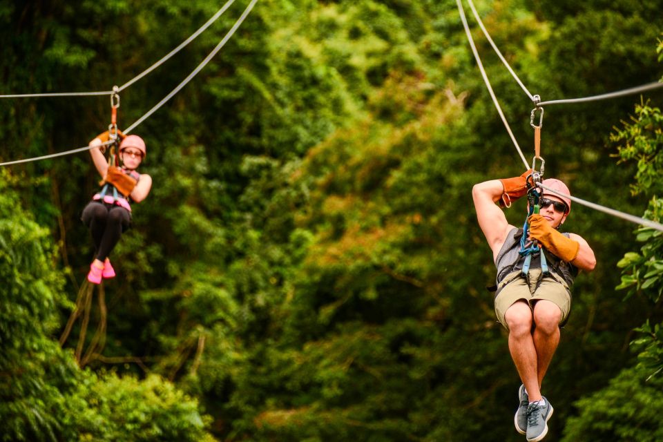 Punta Cana: Zip-Lining 12 Cables - Inclusions and Exclusions