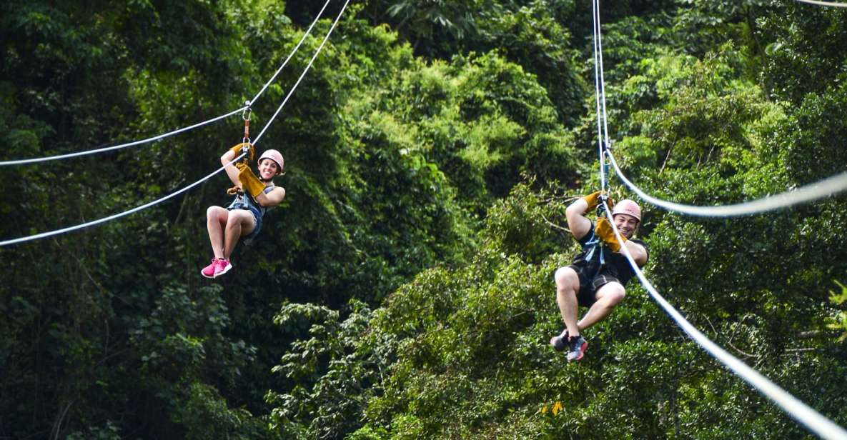 Punta Cana: Ziplines Adventures & Monkeyland Entry - Zipline Course Details