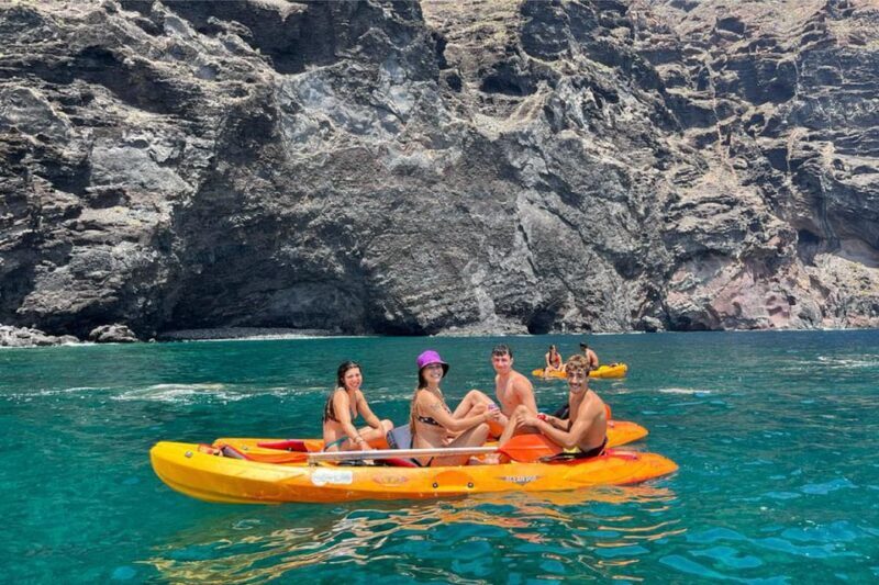 Punta de Teno: Kayak Safari overlooking Los Gigantes Cliffs - Exploring the Coastal Beauty of Tenerife by Kayak