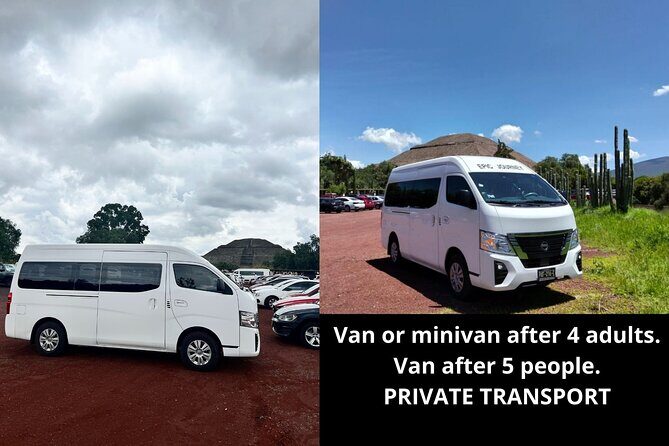 Pyramids + Cave Restaurant + Guadalupe's Basilica Private Tour - Key Points