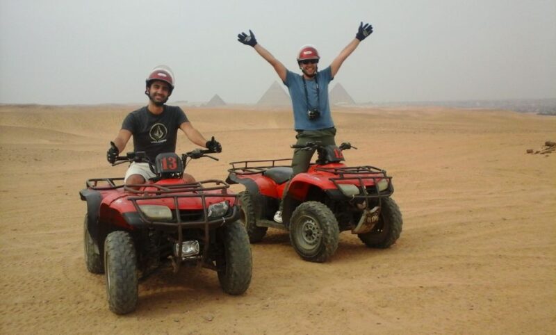 Pyramids of Giza: 1-Hour Quad Bike Desert Safari - Inclusions and Transportation