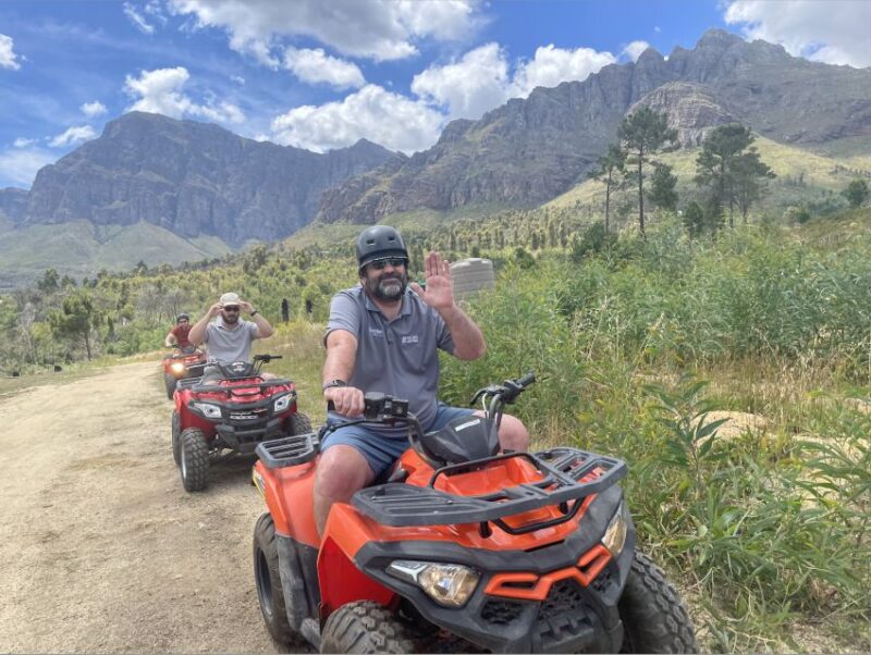QUAD BIKE FUN RIDE IN PAARL, BATTLE BUNKER WITH WILDX - Suitability for All Skill Levels