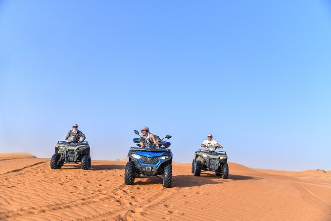 Quad Bike Ride-Sand Boarding -Camel Trekking- Private Experience - Ideal Timing and Availability