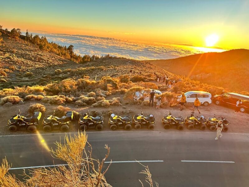 Quad Biking to Teide for Sunset - Breathtaking Views of Canary Pines