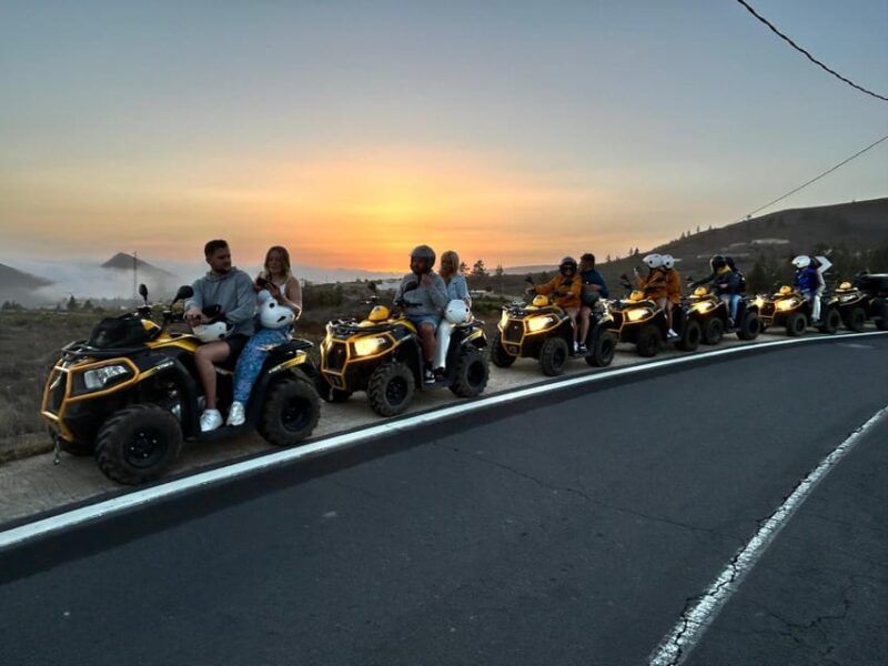 Quad Biking to Teide for Sunset - Panoramic Vistas of the Canary Archipelago