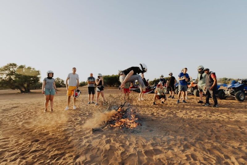 Quad Ride : Sand Dunes off Roads - Safety Considerations