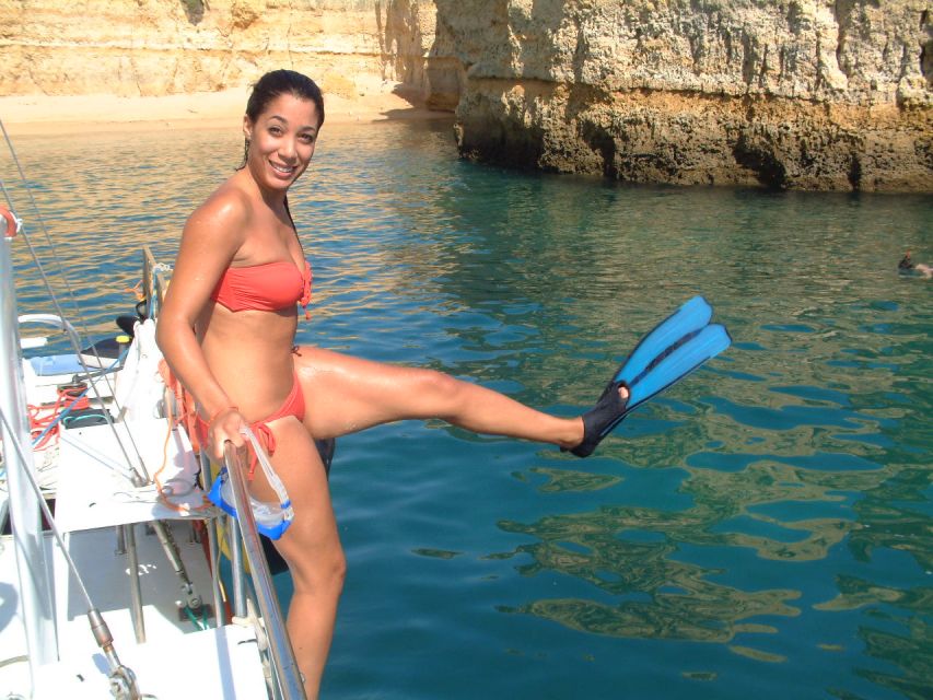 Quarteira: Benagil Cave Boat Trip With Beach BBQ and Kayak - Itinerary and Starting Location