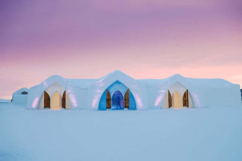 Quebec City: Hotel de Glace Ice Hotel Visit - The Ice Hotel: A Marvel of Creativity and Craftsmanship