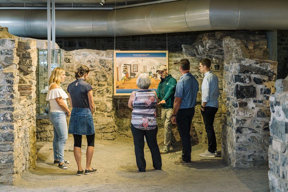 Quebec City: Saint-Louis Forts and Châteaux Guided Site Tour - Archaeological Discoveries