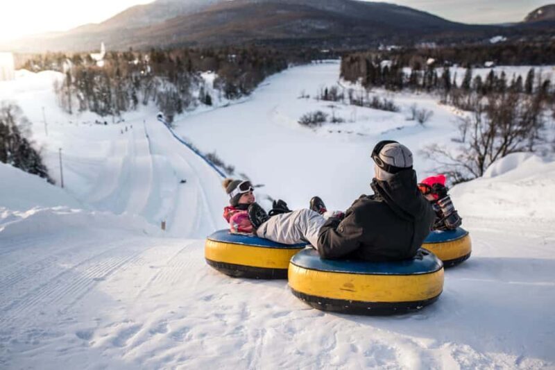 Quebec City: Snow Tubing at Village Vacances Valcartier - The Thrills and the Challenges