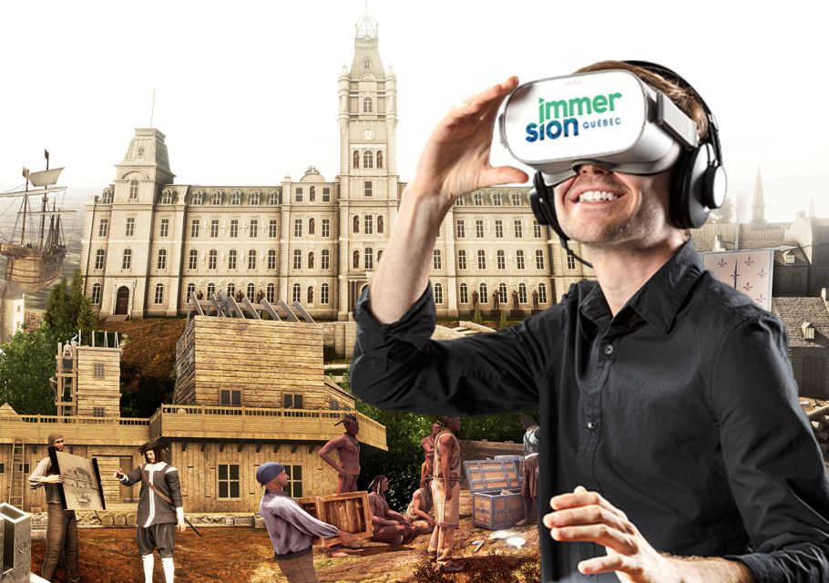 Quebec Citys History in Virtual Reality - Innovative Concept: History, Culture, Entertainment