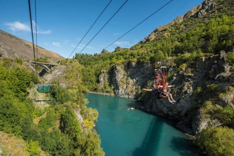 Queenstown: Kawarau Zipride! (3 Lines - Family Fun) - How the Tour Runs