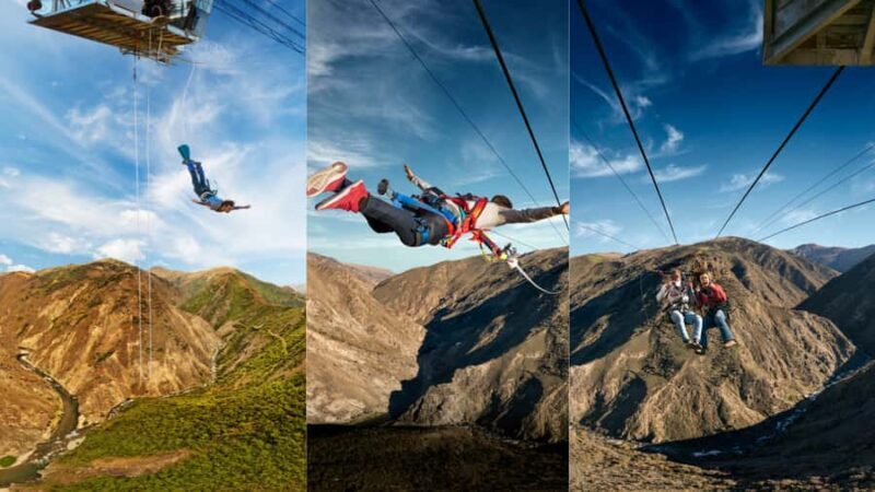 Queenstown: Nevis Thrillogy (Bungy, Swing, Catapult) - The Experience in Context