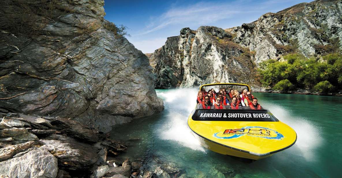 Queenstown: Shotover River and Kawarau River Jet Boat Ride - Departure Details