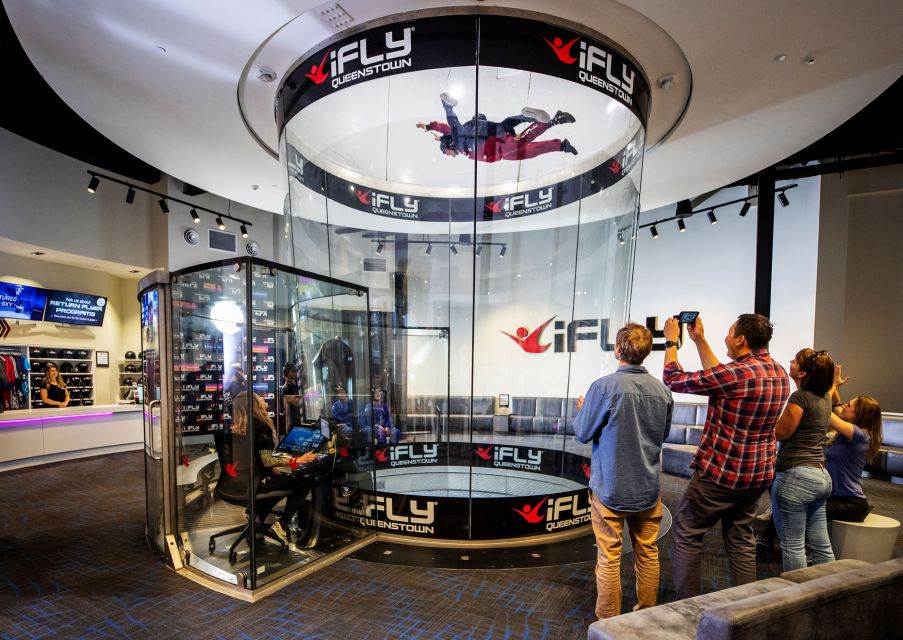 Queenstown: Ticket for 2 Indoor Skydiving Flights - Duration & Group Size