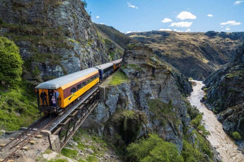 Queenstown to Dunedin Incl Taieri Gorge Train (One-Way) - Frequently Asked Questions