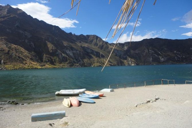 Quilotoa and Volcanoes Avenue Day Trip From Quito With Entrances - Activities at Quilotoa Lagoon