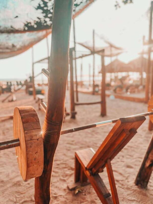 Radiant Gili Air: Outdoor Gym on the Beach - Key Points