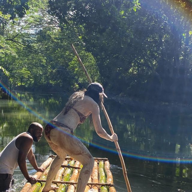 Rafting, Blue Hole, Luminous Lagoon and Horseback Ride Tour - Hotel/Cruise Ship Pickup
