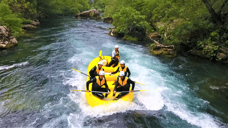 Rafting on the Cetina river - The Experience in Detail