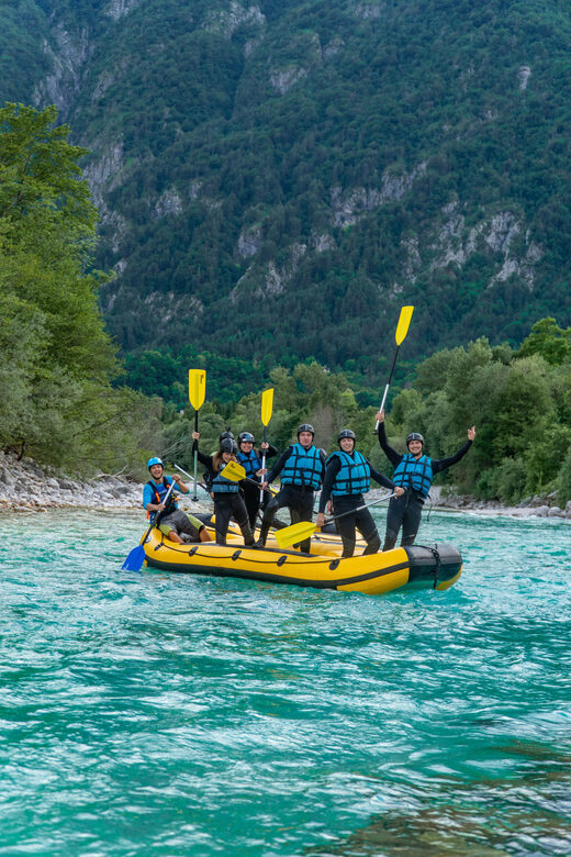 Rafting tour in Bovec/ Kobarid with PHOTOES - The Value of the Experience