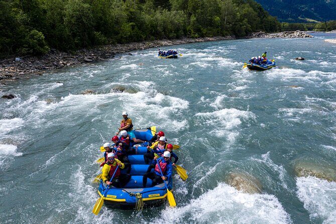 Rafting Vorderrhein in Graubünden - The Value of This Rafting Experience