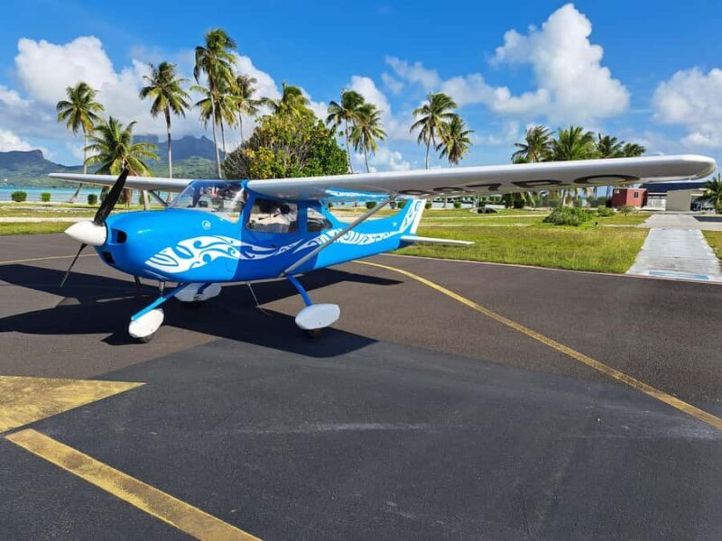 Raiatea: Bora Bora and Taha'a Private Scenic Flight one hour - An Overview of the Scenic Flight