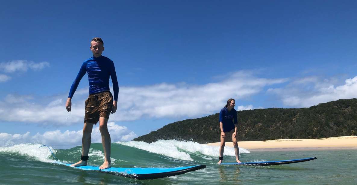 Rainbow Beach: 4WD Beach Drive Adventure and Surf Lesson - Key Points