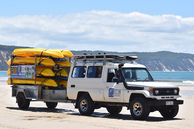 Rainbow Beach: Dolphin & Wildlife Ocean Kayak & Beach 4WD Tour - Authentic Experiences from Travelers