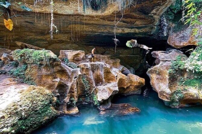 Rainforest Caves and Waterfalls Exploration with Transportation - Key Points