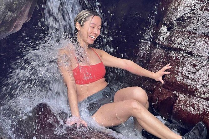 Rainforest Waterfall Slides/Adult Drinks included/ Beach - What to Expect on the Tour