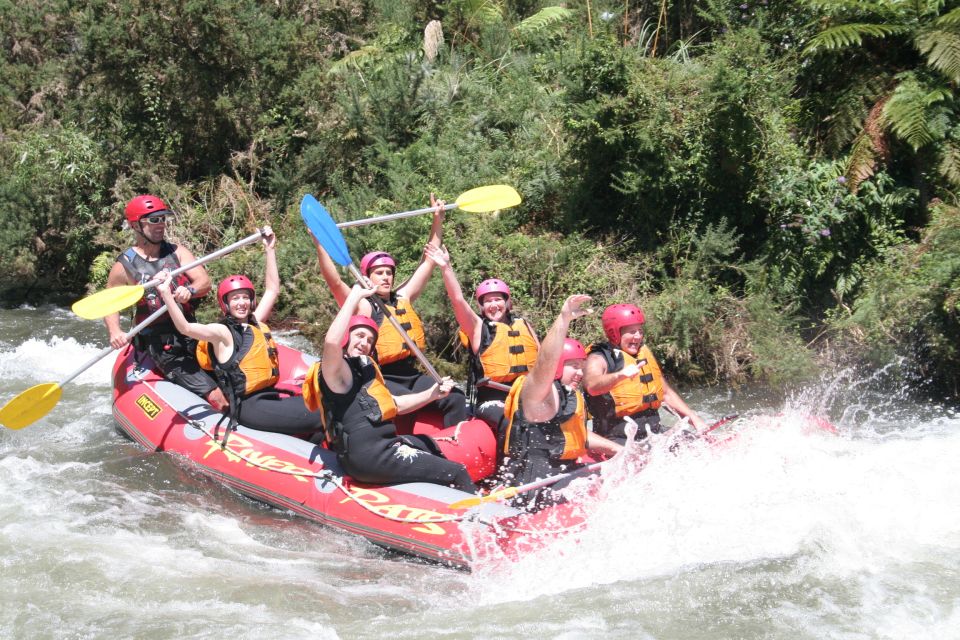 Rangitaiki Rafting Grade 3-4 - Inclusions