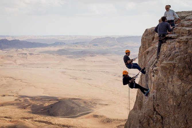 Rappelling Down the Ramon Crater Cliff - Good To Know