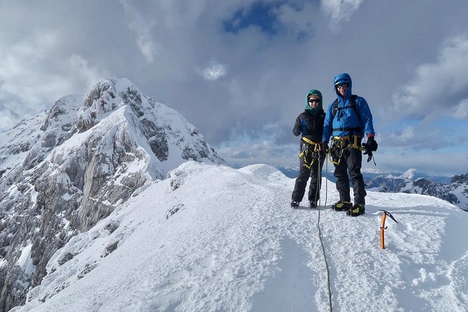 Reach the Top of Slovenia in Winter- Mount Triglav 2864M Winter Climb. - Reaching the Summit in Winter