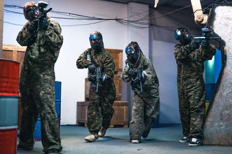 Reball Indoor Paintball in Fun Arena in the centre of Prague - Key Points