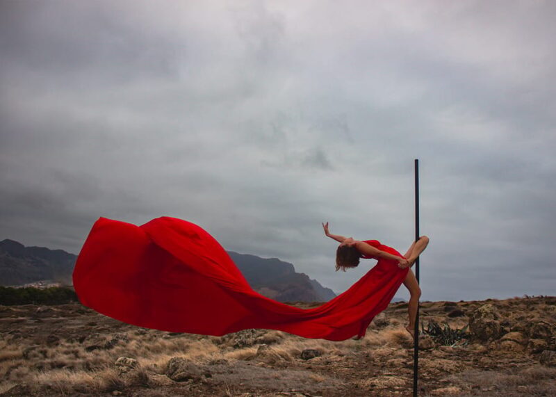 Red Flying Dress Photoshoot & Drone Video in Madeira - The Real Value of the Experience