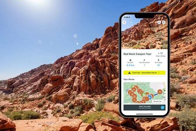 Red Rock Canyon Tour Self-Guided Drive Experience - Key Points