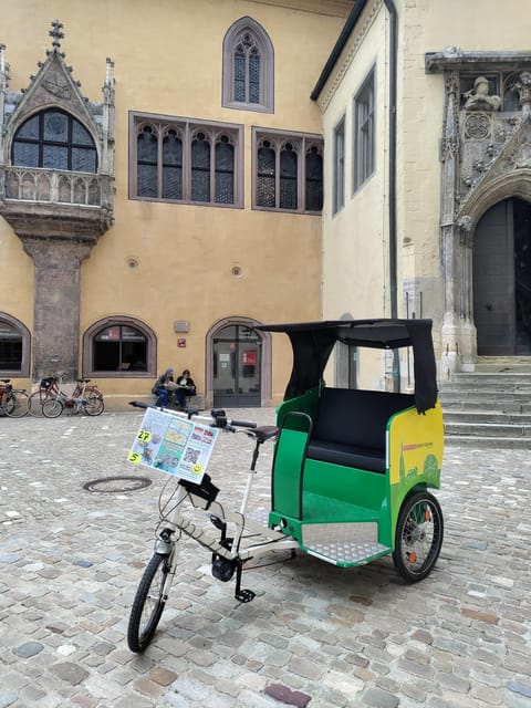 Regensburg citytour rickshaw-pedicab - Key Points