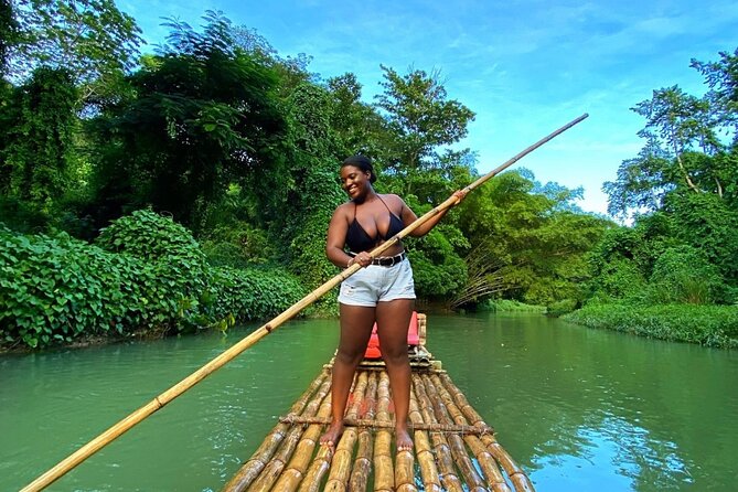 Reggae Rafting Experience With Power Snorkel Party Cruise - Transportation