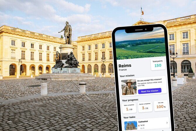 Reims Exploration Game and City Tour on your Phone - A Close Look at the Reims Exploration Game and City Tour