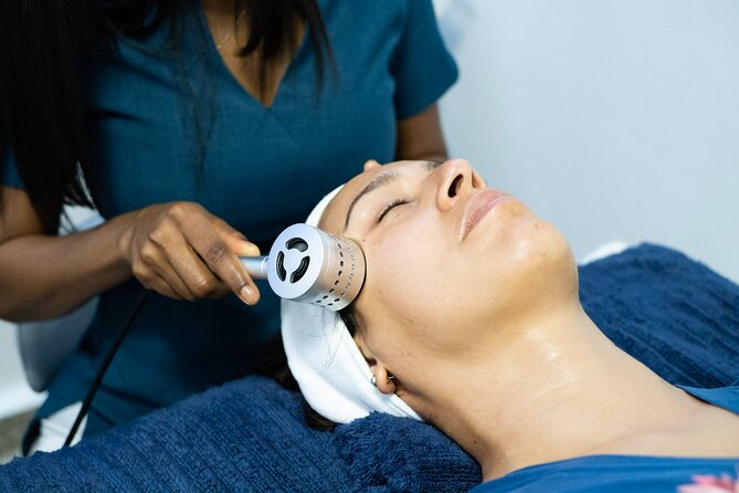 Rejuvenating Facial in Local Spa Room - Health and Safety Considerations