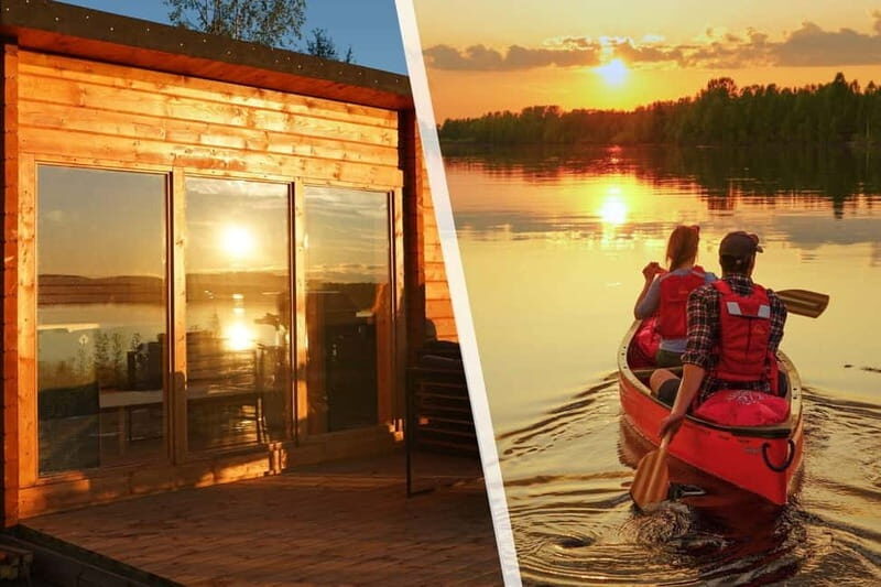 RELAXING CANOE & PANORAMIC SAUNA EXPERIENCE FROM ROVANIEMI - Exploring the Experience in Detail  