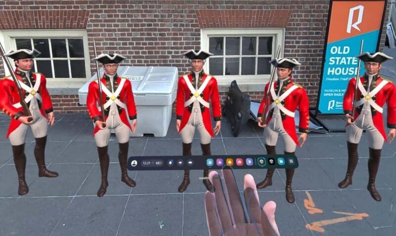 Relive 1776: Interactive AR Experience on The Freedom Trail - Key Points