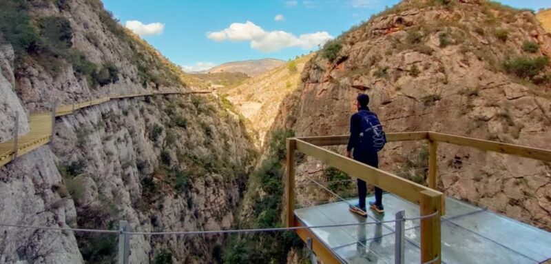 Relleus Thrilling Canyon Walkway: From Denia or Calpe - Key Points