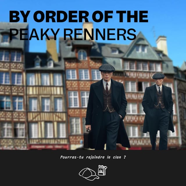 Rennes: Outdoor Escape Game - By Order Of The Peaky Renners - Exploring Rennes Historic Streets