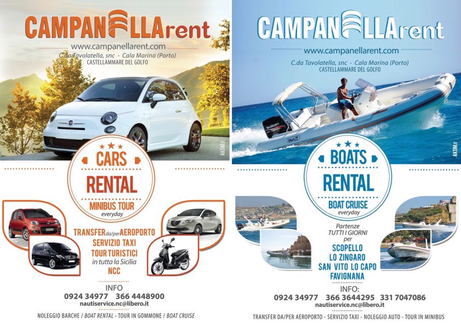 Reserve of the Zingaro Tour Among the Splendid Coves - Booking Process and Payment