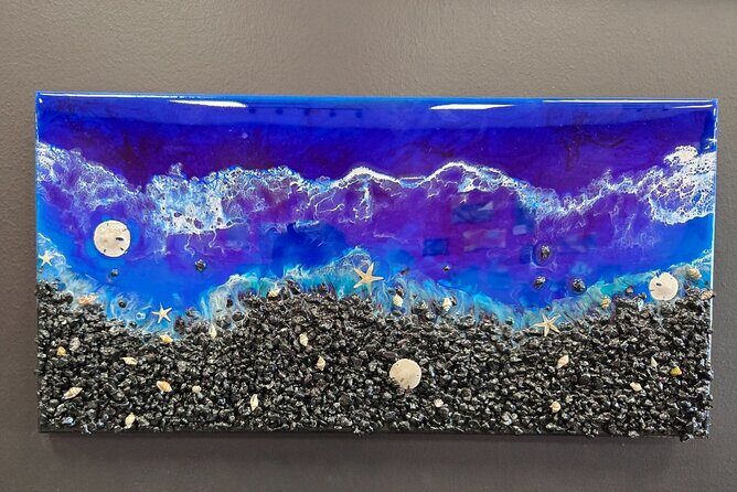 Resin Beach Scene Art Class Experience - A Creative, Relaxing Houston Activity