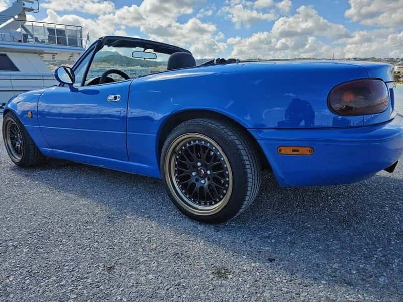 Rethymno: Ride with a Mazda MX5 cabrio 1991 for 12 hours - Detailed Review of the Mazda MX5 Cabrio Tour in Crete