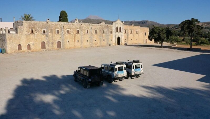 Rethymo: Landrover Safari Sunset Tour With Dinner and Drink - Restrictions and Recommendations