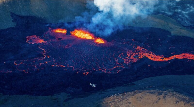 Reykjanes: Fagradalsfjall Eruption Helicopter Tour - Key Points